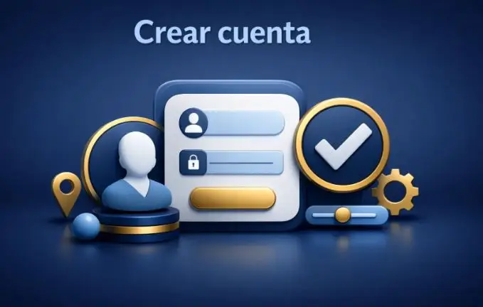 Cómo crear una cuenta antes de iniciar sesión